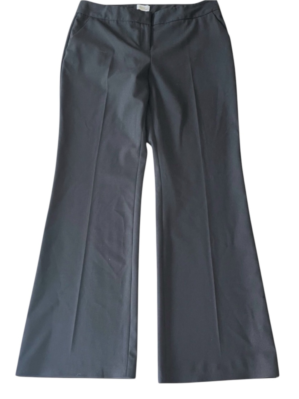 Laundry By Shelli Segal Black Wide Leg Pants (8R)